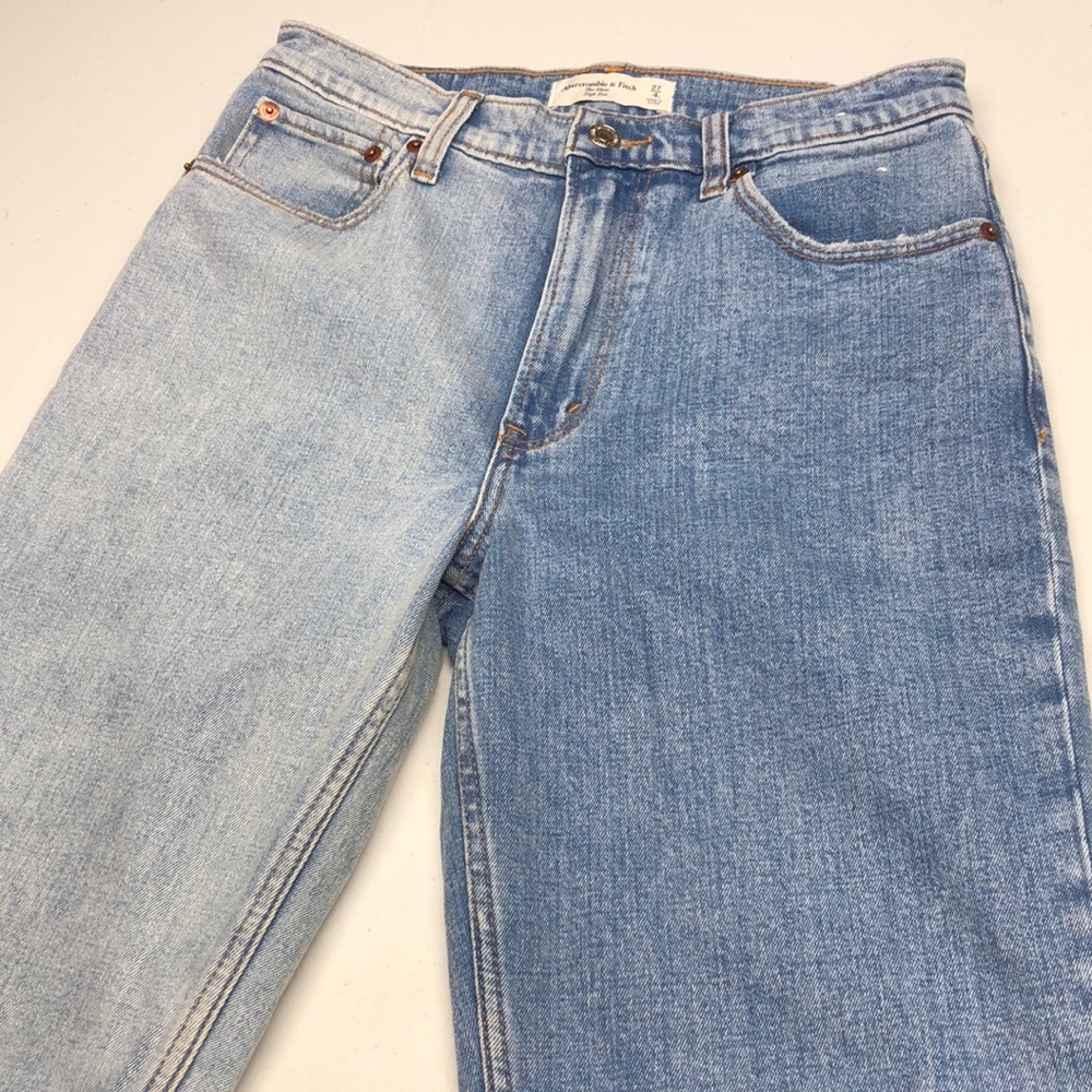 BICOLOR ABERCROMBIE & FITCH MOM JEAN 4/27x28 😎